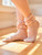 Whimsy Lace Ankle Sock - Pink