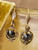 Midnight Drop Crystal Earrings