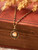 Sunset Drop Crystal Necklace