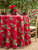 Holly Song Round Cloth - Red