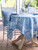 Blanche Tablecloth - Washed Blue
