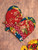 Happy Harvest Patchwork Mini Mitt Set of 2 - Multi