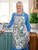 Autumn Gathering Chef Apron - Blue