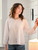 Ariel's Eyelet Blouse - White