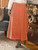 Market Corduroy Skirt - Pumpkin