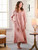 Kerala Caftan - Misty Rose