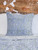 Kourtney Block Print Cushion Cover - Blue