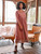 Happy Mushroom Corduroy Dress 