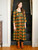 Boreal Check Young Adult Dress - Green Gold