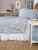 Kourtney Block Print Quilt - Blue