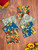 Happy Harvest Patchwork Tiny Towel Bundle - Multi
