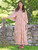 Yesterday Roses Smocked Dress - Soft Rose