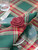 Raffia Napkin Ring Set of 4 - Red