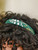 Prairie Embroidered Headband - Green