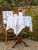 Winterberry Embroidered Tea Cloth