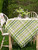 Savannah Seersucker Tablecloth - Green