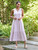 Willa Rose Embroidered Dress - Amethyst