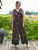 Butterfly Vine Jumpsuit - Black