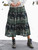 Drifting Bird Skirt   - Navy