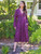 Lisbon Rose Dress - Purple