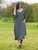 Filigree Dress - Navy