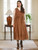 Poetry Pinafore Dress - Copper