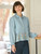 Make Me a Meadow Blouse - Blue