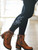 Tapestry Legging - Navy
