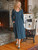 Pemberley Dress - Sunwashed Teal