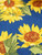 Sunflower Valley Fabric by the Yard - Navy