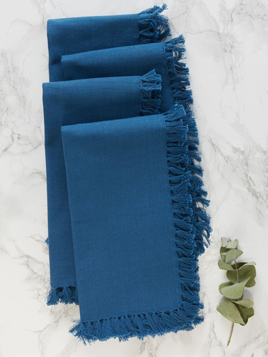 Essential Napkin Set of 4 - Blue