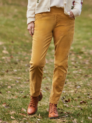 Charlie Corduroy Pull-On Pant