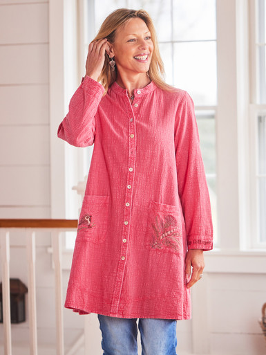 Forager Sunwashed Smock - Blush | Shop Beautiful Designs by