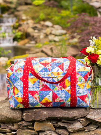 Primary Patchwork Duffle Bag - Multi | Shop Beautiful Designs by