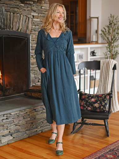 Pemberley Dress - Sunwashed Teal | Shop Beautiful Designs by April