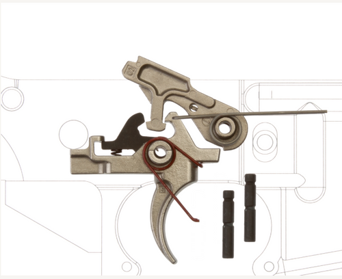 2 Stage Assembly Curved (Nickel Boron) "4.5 Lbs"