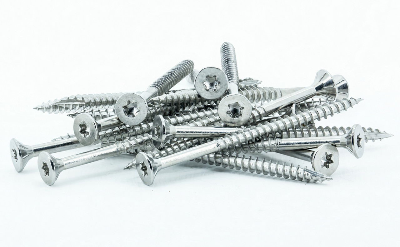 10 x 3 Inch Stainless Steel Deck Screws 100 Box T25 Star Drive Included by  Allen's Trading Co. Eagle Claw Fasteners - Allen's Trading Company LLC