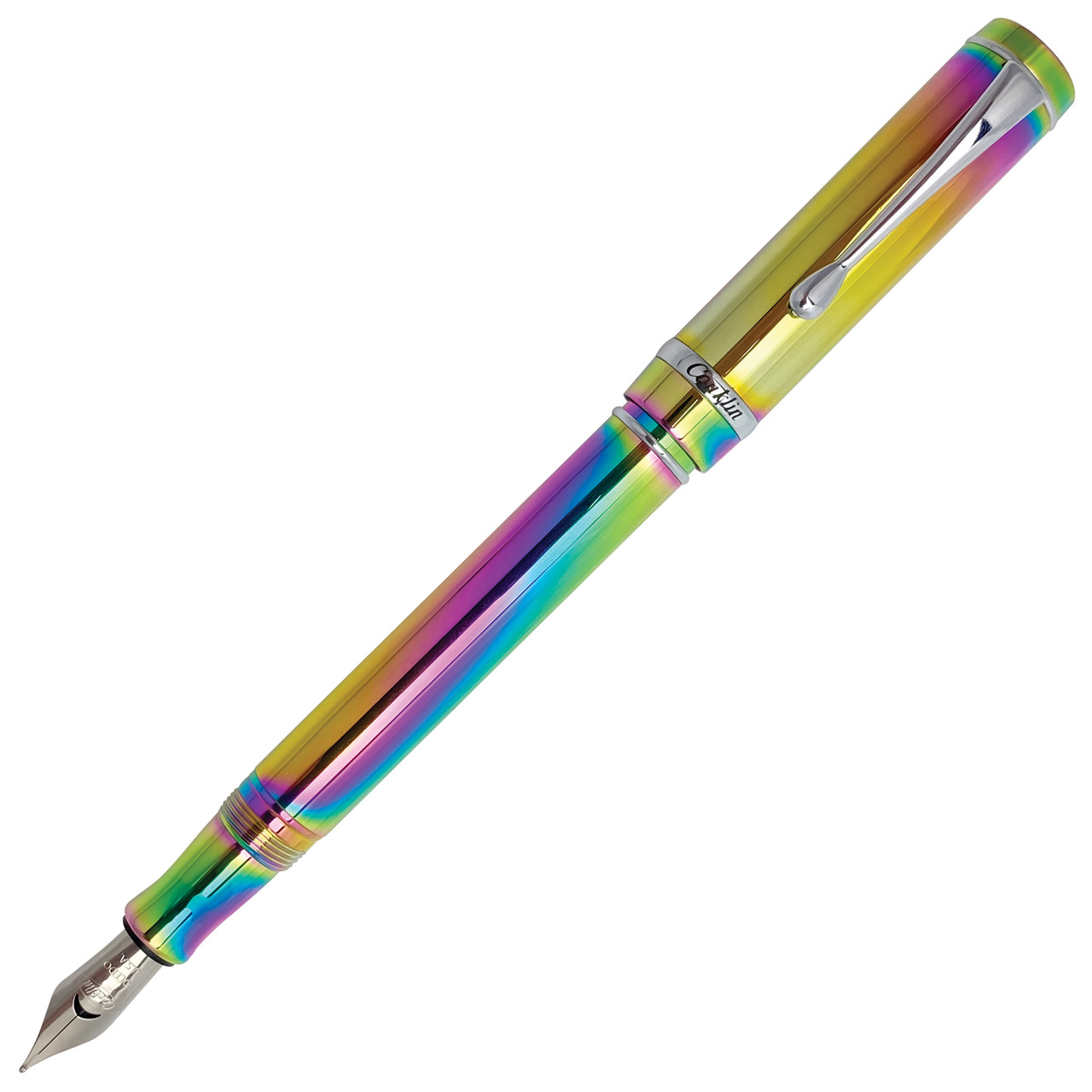 Conklin Duragraph Special Edition PVD Rainbow Fountain Pen