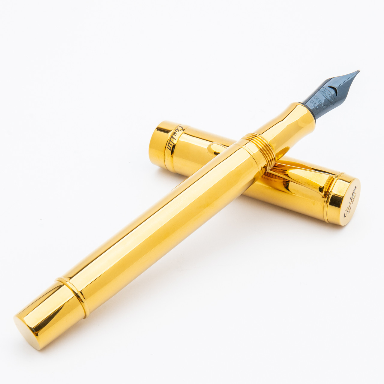 Conklin Duragraph Metal PVD Gold Fountain Pen