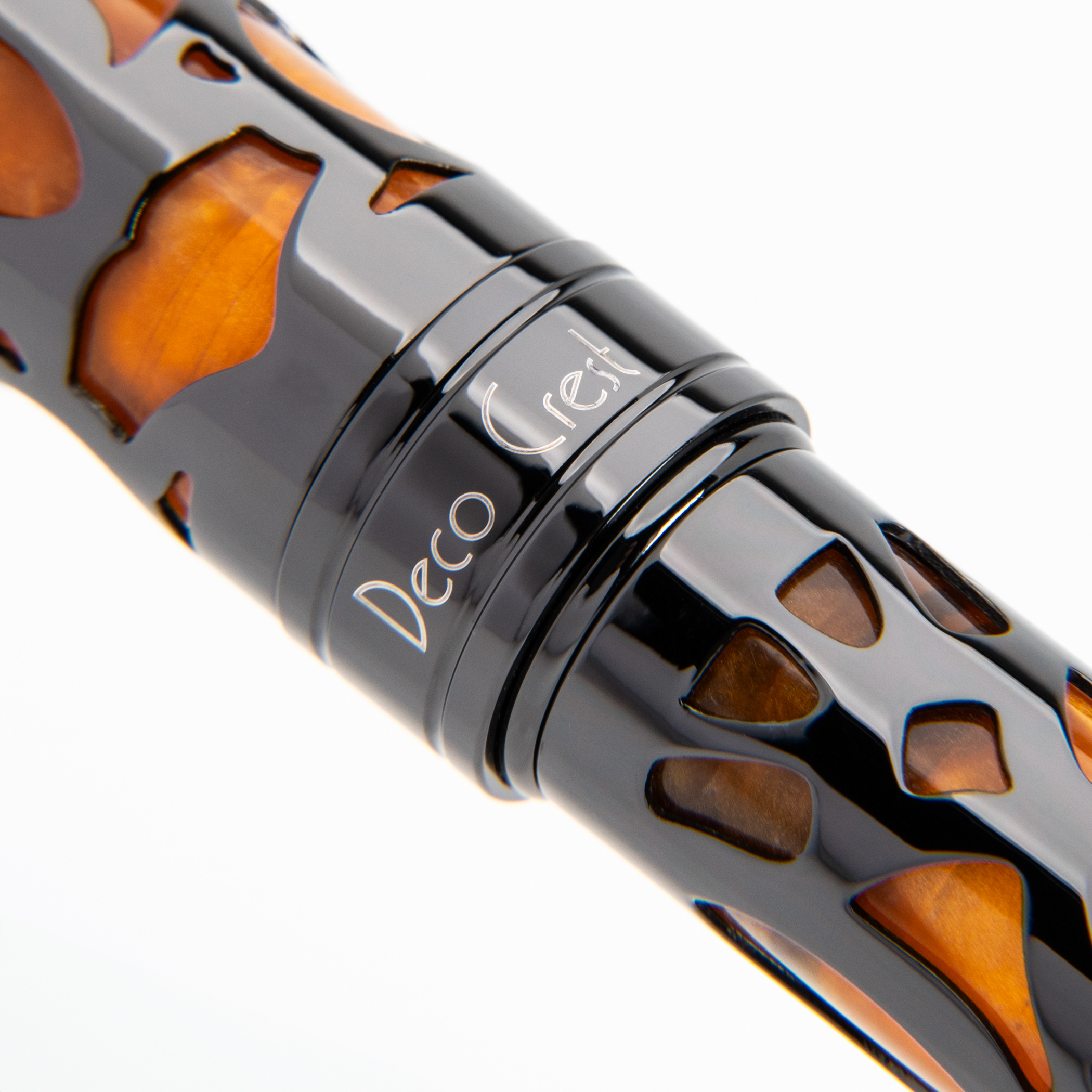 Conklin Endura Deco Crest Ballpoint Pen Orange