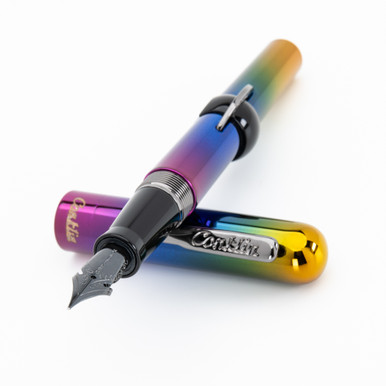 Conklin Limited Edition Crescent Filler Rainbow Fountain Pen