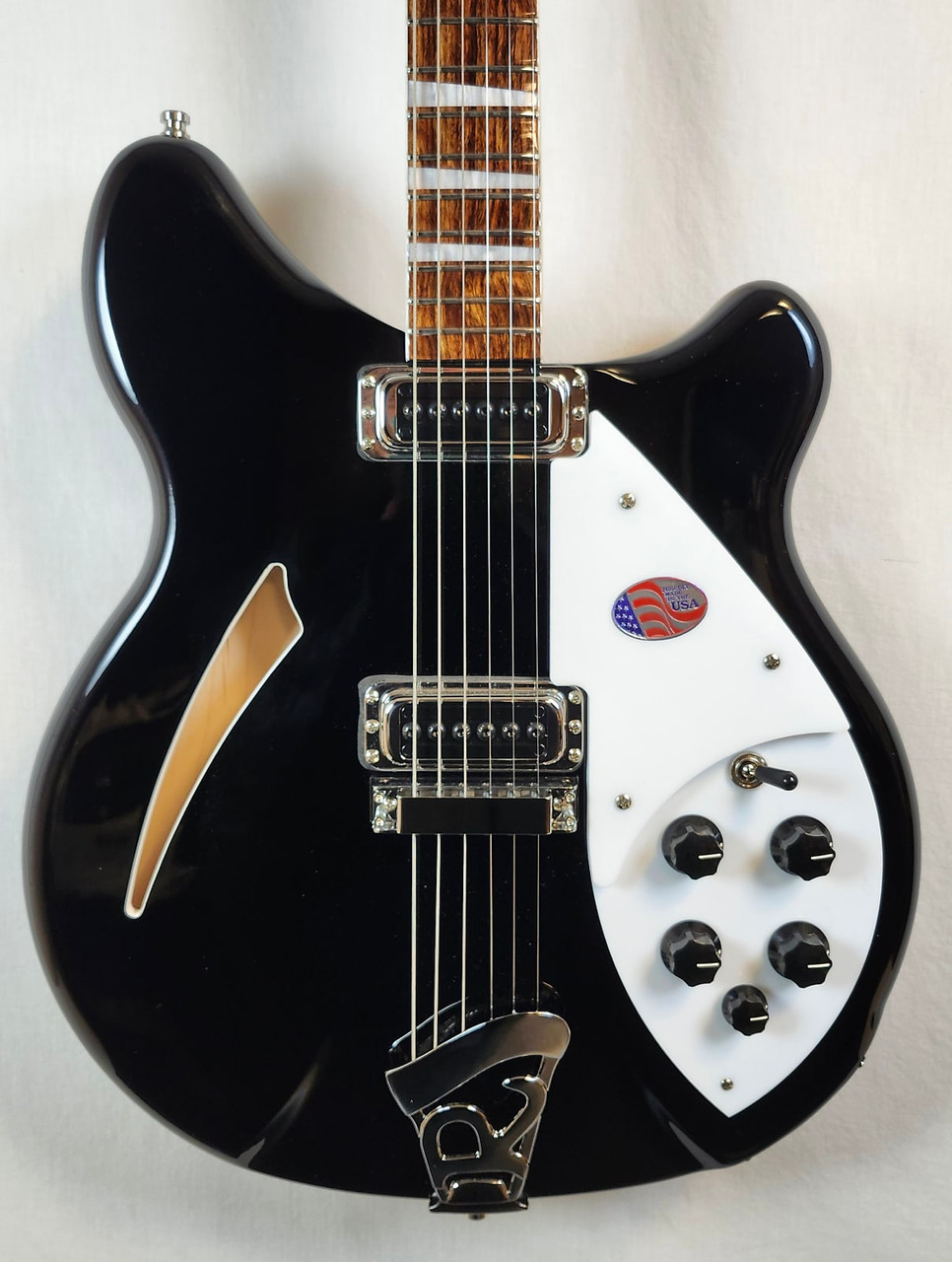 Rickenbacker 360 JetGlo Deluxe Thinline, Semi-acoustic Hollow Body
