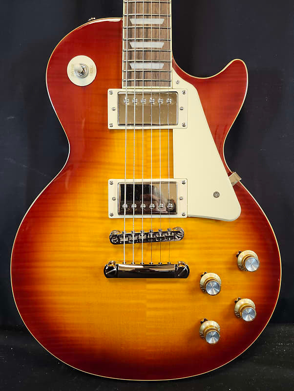Epiphone Les Paul Standard 60s Electric Guitar, Iced Tea - Gelb Music