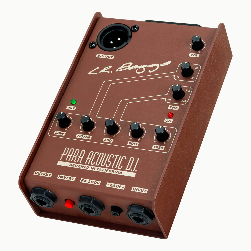 PARA DI Acoustic Preamp and Direct Box with 5-Band EQ - Gelb Music