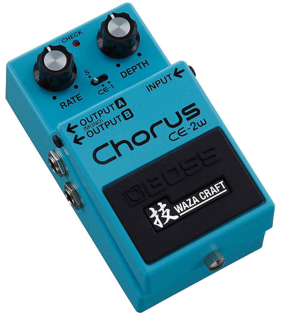 Boss CE-2W Waza Craft Chorus Guitar Effect Pedal - Gelb Music