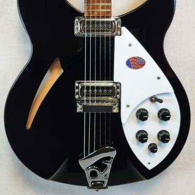 Rickenbacker 330 Jetglo Semi-Hollow Guitar, 21 Fret, Gotoh 