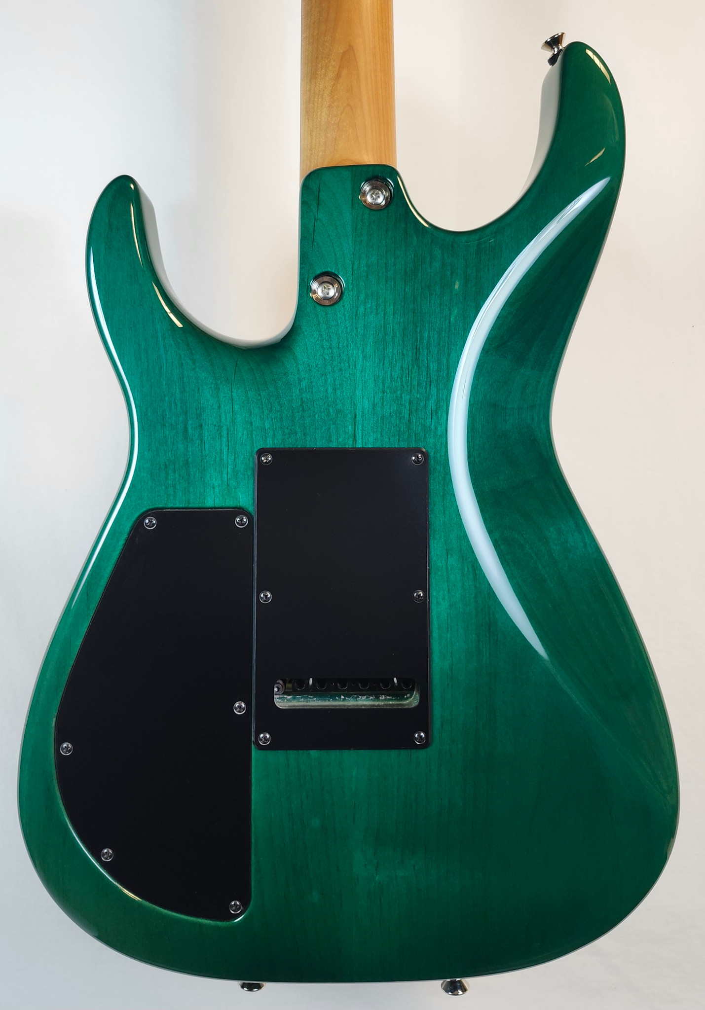 Tom Anderson Angel, Cajun Key Lime to Teal Burst, w/Bag