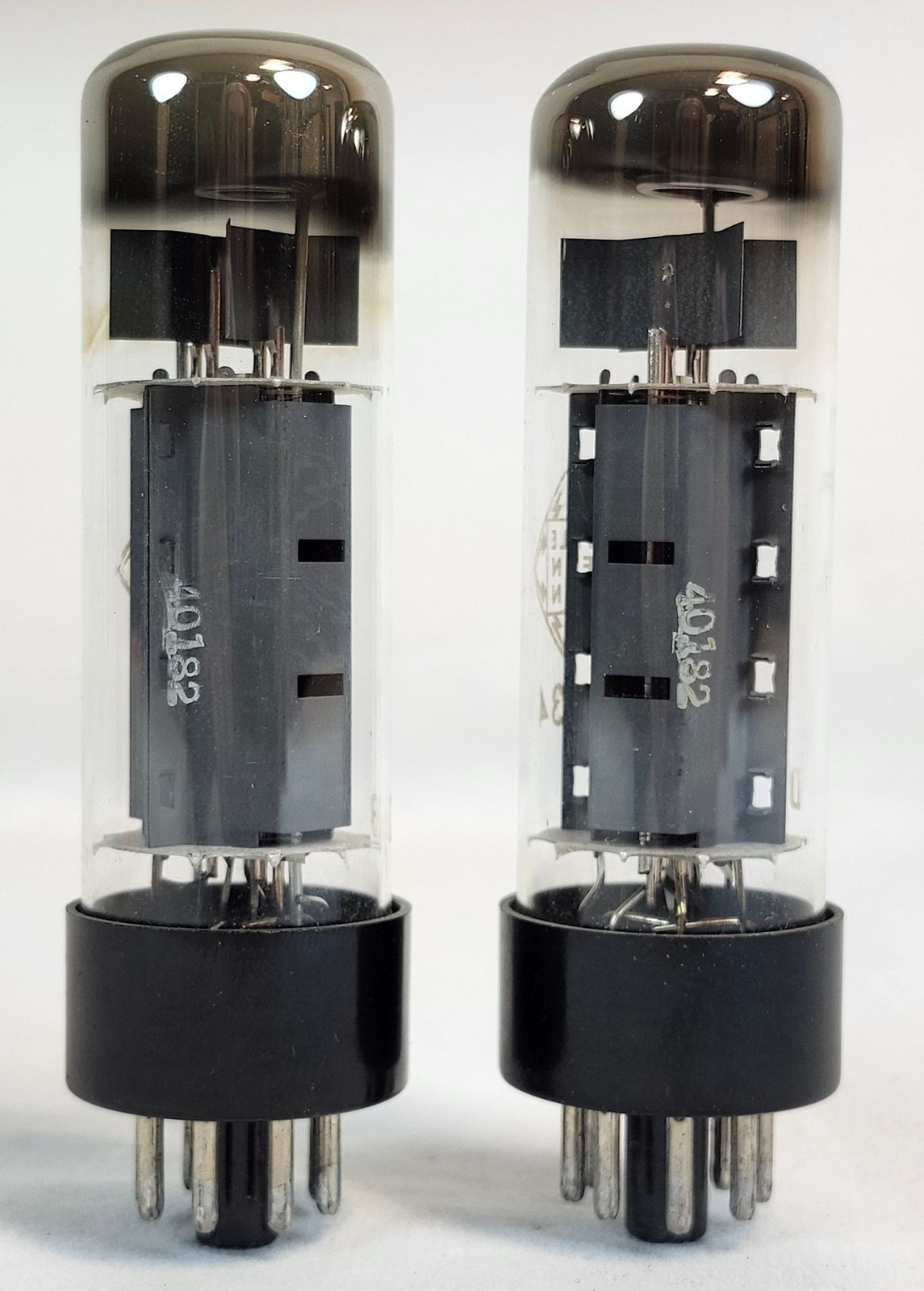 Telefunken Vintage EL34 Power Tubes, Matched Pair, Late 60s, NOS