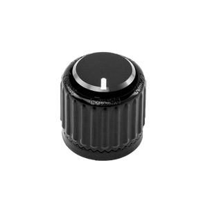 D'Addario LokNob Large Knob for Amplifiers, Effects Pedals, Instruments, Live/studio Gear, Black