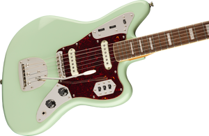 Squier Classic Vibe '70s Jaguar Electric Guitar, Laurel Fingerboard Fingerboard, Surf Green